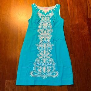 Lily turquoise dress